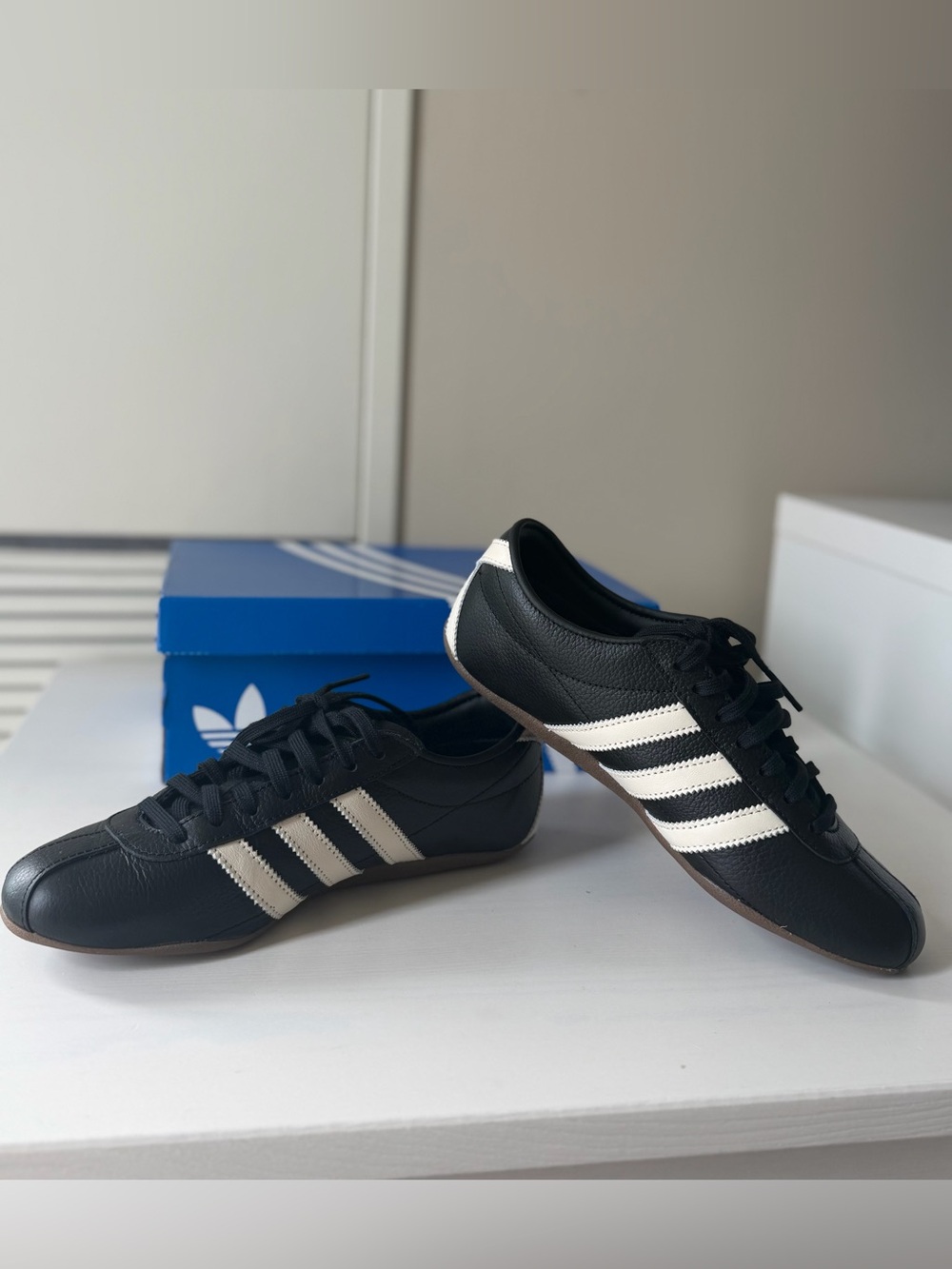 BRAND NEW adidas Tokyo Sneakers - Core Black/Off White - Women’s Size 7
